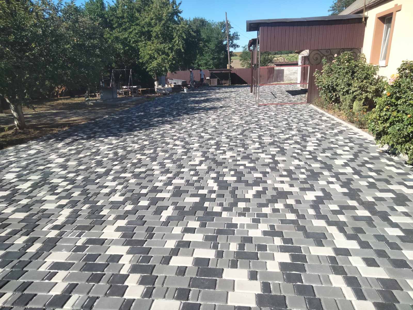 Wintry Mountain Landscape