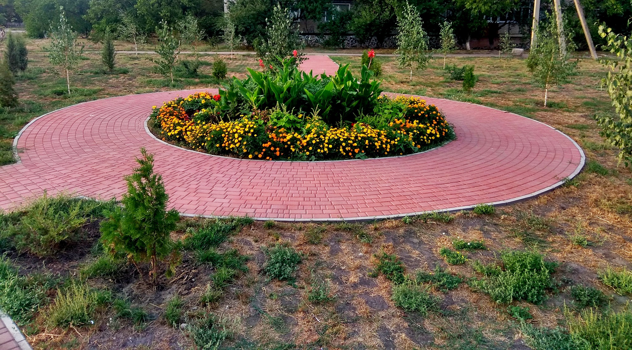 Wintry Mountain Landscape